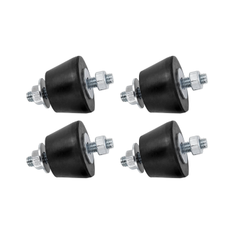 Vibratsioonipuksid koonusekujulised 40 x 25 mm (4 tk/kpl)