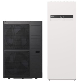 Õhk-vesi soojuspump Panasonic Aquarea All in One K-gen T-Cap 16 kW 3F R32 integreeritud 185L tarbeveeboileriga